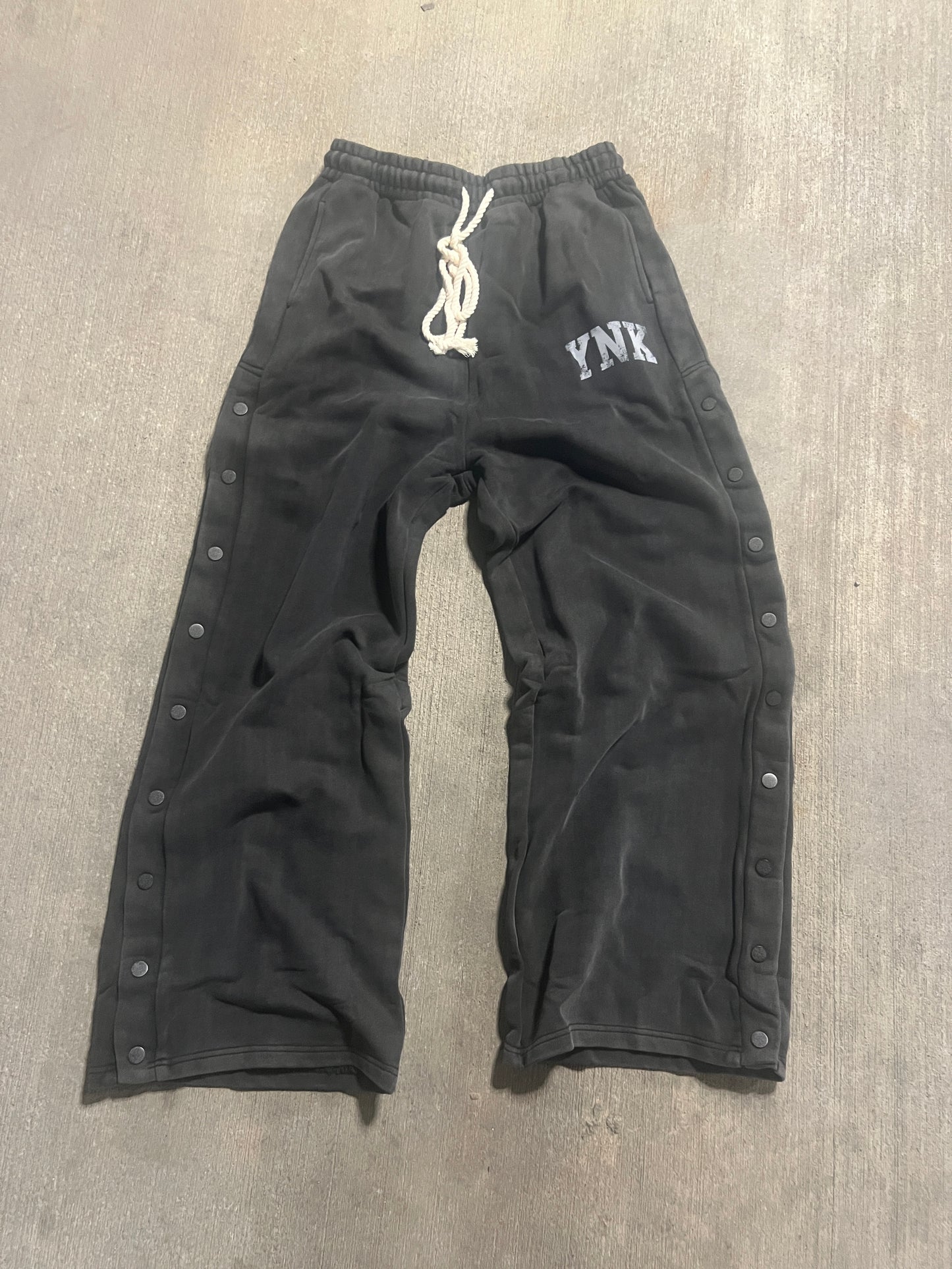 YNK BUTTON UP SWEATS